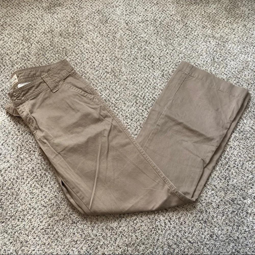 NWOT Aeropostale Khaki Tan Pants Size 7/8 Long